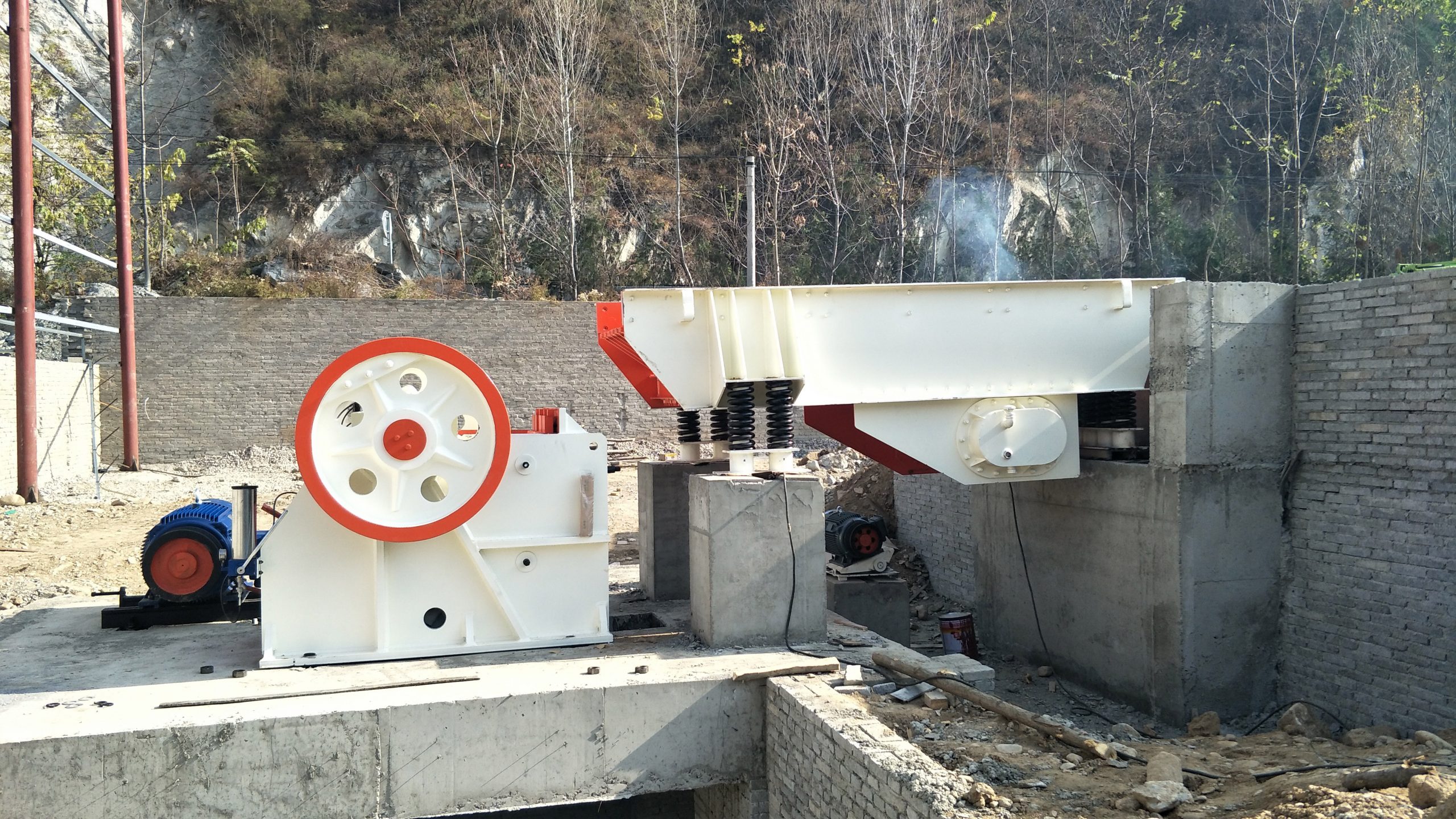 Jaw crusher in Zambia